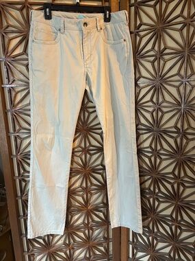 Tommy Bahama Khaki Straight-Leg Pants 33 x 32